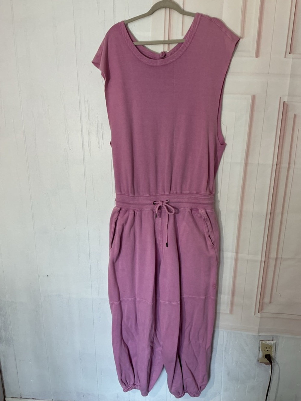 FP Movement by Free People Mauve Sleeveless Jumpsuit
